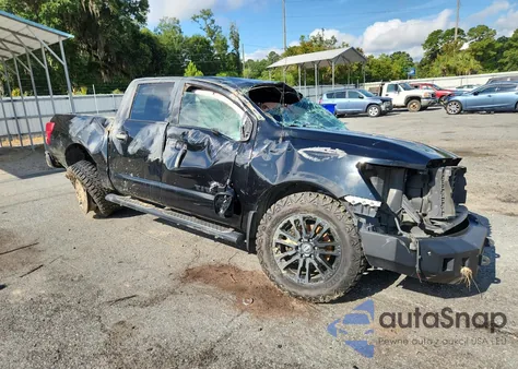 2018 Nissan Titan Sv из США, поврежденный, VIN 1N6AA1E64JN520479